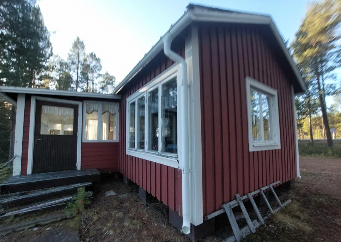 En stuga på 24 kvm